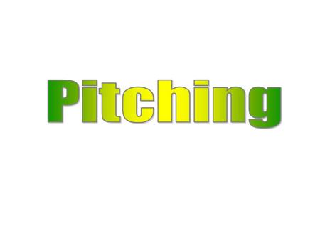 Pitching is the most strenuous of motions in sports. Pitchers must be properly warmed up before taking the mound in practice or in games. Location, Location,