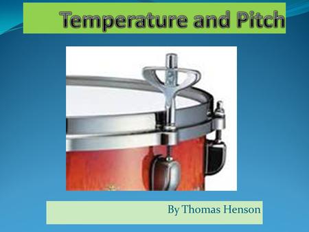 By Thomas Henson. COOL INFO To change the pitch of a drum you tighten or loosen the lugs on the side of the shell Tightening the screws pulls the head.