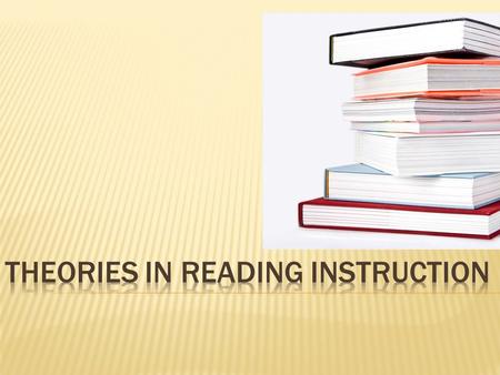  Emphasizes a single direction  Emphasizes the written or printed texts  Reading is driven by a process that results in meaning  PART TO WHOLE MODEL.
