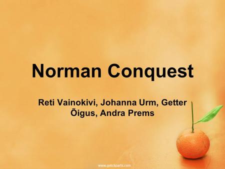 Norman Conquest Reti Vainokivi, Johanna Urm, Getter Õigus, Andra Prems.