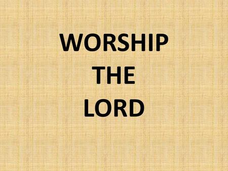 WORSHIP THE LORD. ONE CHURCH – Pinelands Baptist Church DIFFERENT CONGREGATIONS with each congregation having its own style / emphasis in four different.