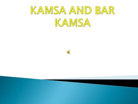 Because of Kamsa and Bar Kamsa, two different people, Jerusalem was destroyed. There was a man who was very good friends with Kamsa and did not get.