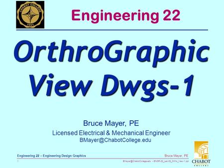 OrthroGraphic View Dwgs-1