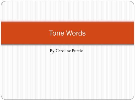By Caroline Purtle Tone Words. Benevolent characterized by or expressing goodwill or kindly feelings Synonym: good, kind, humane, generous, liberal, benign,