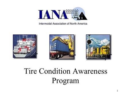 1 Tire Condition Awareness Program. 2 In the following pages you will learn about tires and why tires fail. Recognizing tire condition and failures can.