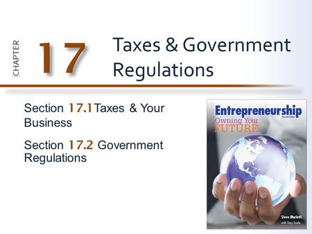 Taxes & Government Regulations