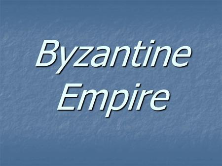Byzantine Empire. Warm Up - Look at the picture below. In your notebook, describe what you notice about this city. Be specific and explain why you think.