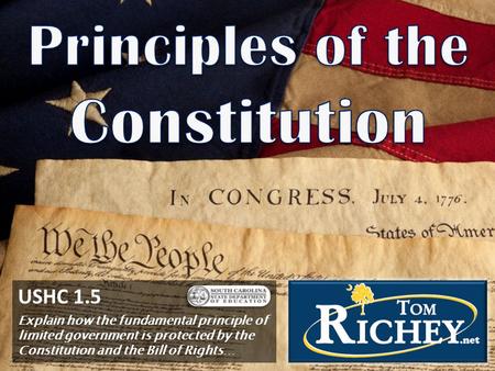 USHC 1.5 Explain how the fundamental principle of limited government is protected by the Constitution and the Bill of Rights…