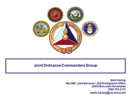 Joint Ordnance Commanders Group
