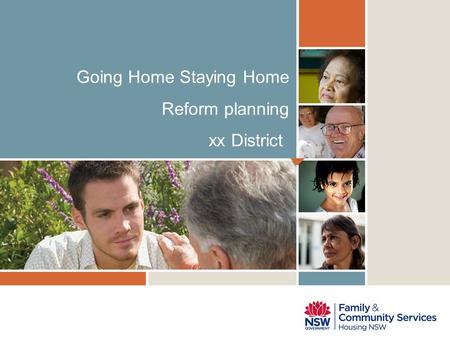 NADA; Can we release the planning guide to RHC, would be useful source of information for Districts to use. Going Home Staying Home Reform planning xx.