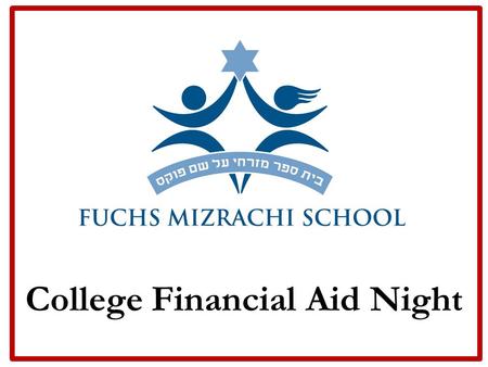College Financial Aid Night. Financial aid timeline What is financial aid College costs Determination of eligibility Need-based programs Alternatives.