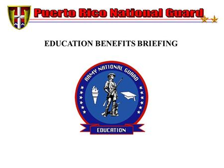 EDUCATION BENEFITS BRIEFING. MONTGOMERY GI BILL SELECTED RESERVE (CHAPTER 1606) ELIGIBILITY ENLIST, REENLIST, OR EXTEND TO HAVE SIX YEARS OBLIGATION IN.