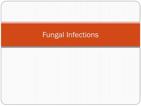 Fungal Infections.