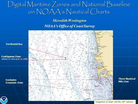 Digital Maritime Zones and National Baseline on NOAA’s Nautical Charts