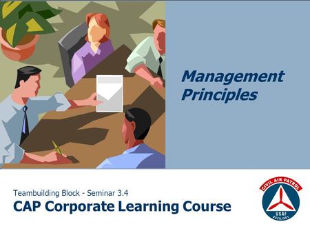 Teambuilding Block - Seminar 3.4 CAP Corporate Learning Course