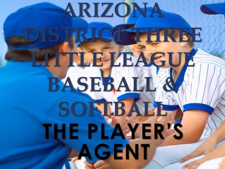 Arizona District Three Little League Baseball & Softball