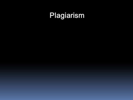 Plagiarism. from plagiarius (kidnapper) Plagiarism from plagiarius (kidnapper) It means stealing someone else’s words or ideas and pretending they’re.