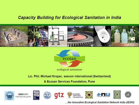 Capacity Building for Ecological Sanitation in India