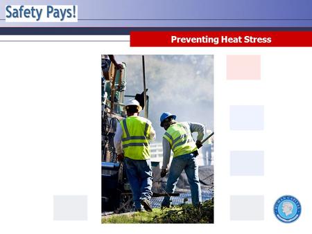Preventing Heat Stress. Disclaimer This training material presents very important information. Your organization must do an evaluation of all exposures,