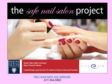 /safenails 617-534-5965. The Boston Public Health Commission Certificate of Appreciation is hereby granted to In recognition and appreciation.