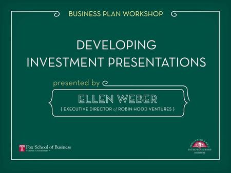 Creating a Compelling and Persuasive Series A Investor Presentation