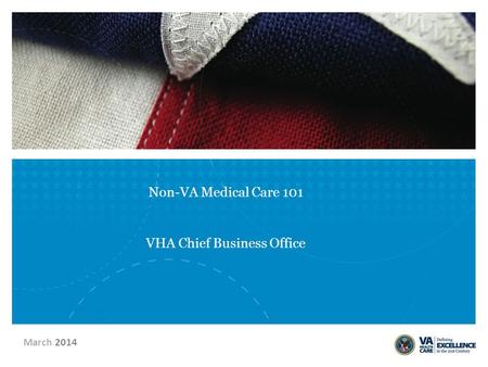 Agenda Non-VA Medical Care Program Overview