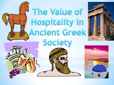 Hospitality in Homer’s time was well shown through long travels such as Odysseus’ in The Odyssey. There are many possible reasons why hospitality was.