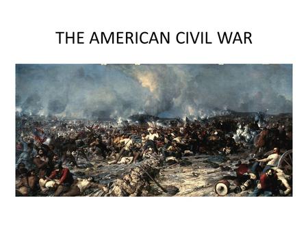 THE AMERICAN CIVIL WAR. The Fall of Fort Sumter Crisis at Fort Sumter – Commander Robert Anderson sent the message to Lincoln that Confederate leaders.