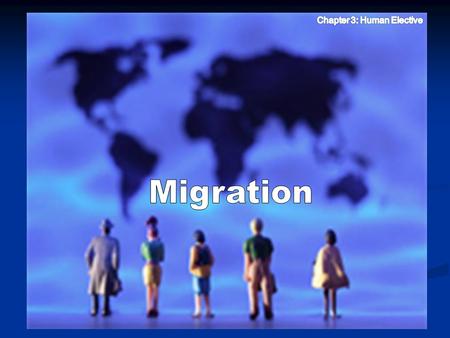 Terms you need to know….. Migration Migration: long-term movement of people from one region to another Emigration Emigration: (e for exit) people leave.