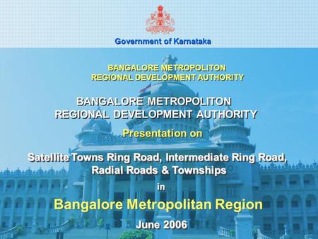Bangalore Metropolitan Region