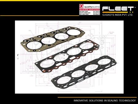 INNOVATIVE SOLUTIONS IN SEALING TECHNOLOGY. About FLEET Gaskets Fleet Gaskets India Pvt. Ltd. was established in India in 1999 with a technical know-how.