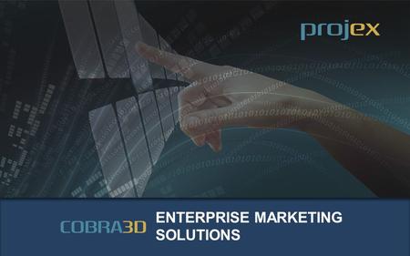 ENTERPRISE MARKETING SOLUTIONS. Enterprise Marketing Solutions Enterprise Resource Planning Internal facing applications Dominated by legacy client/server.