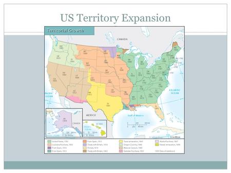 US Territory Expansion. US Territorial Expansion A When? From Where? Why? 1776 Great Britain US declared independence from Great Britain because of unfair.