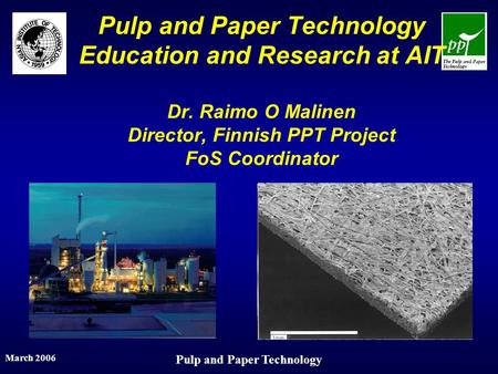 Pulp and Paper Technology