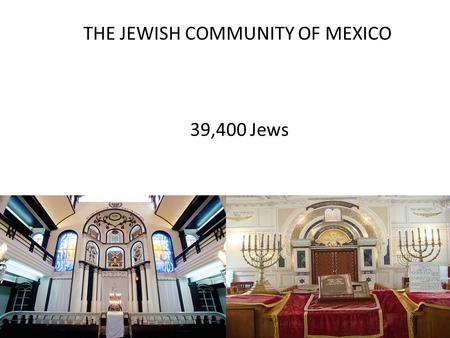 THE JEWISH COMMUNITY OF MEXICO 39,400 Jews. DESCRIPTION OF MEXICO Mexico is a Spanish-speaking country about three times the size of Texas, made of 31.