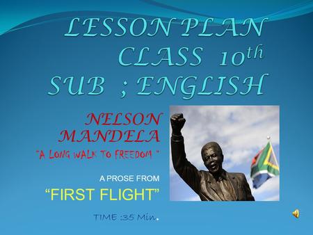 LESSON PLAN CLASS 10th SUB ; ENGLISH