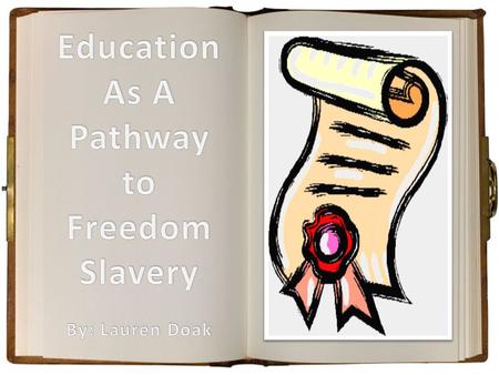 Education was a very important part of the slaves’ process to obtain freedom Illiteracy rates among the non-white population fell from 80 percent in 1870.
