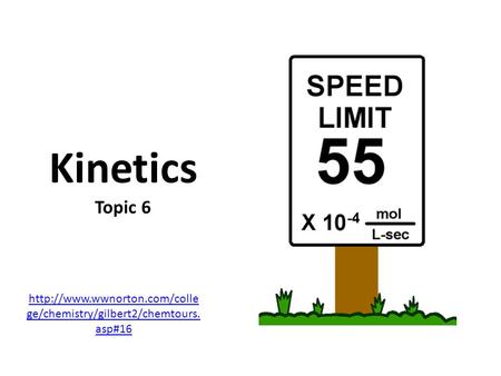 Kinetics Topic 6  ge/chemistry/gilbert2/chemtours. asp#16.