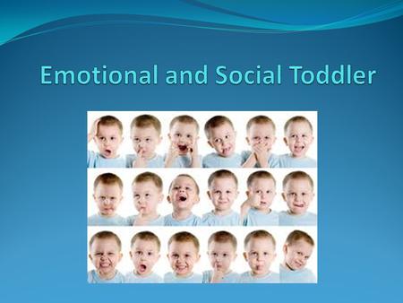 Emotional and Social Toddler