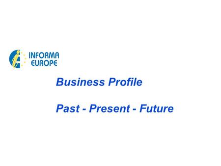Business Profile Past - Present - Future. 2 Technology Processes, Platforms, Partners 2002-2009 Virtual Instructors 2002-2015 1to1 Knowledge 1997-2008.