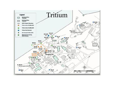 Tritium. Bldg 10 -- Site of SNAP8ER Reactor Accident.
