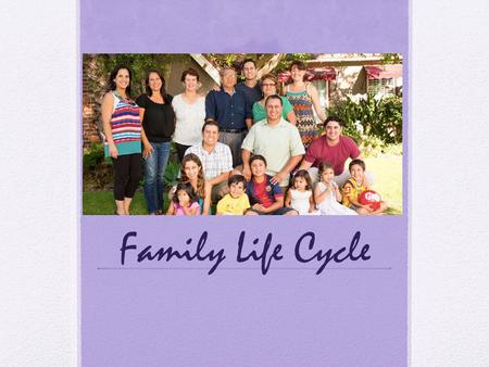 Family Life Cycle.