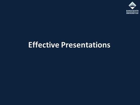Effective Presentations. Jan 13, 2012Effective Presentations Outline Introduction Getting prepared The Presentation Sequence Technical Details – Big,