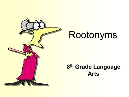 Rootonyms 8 th Grade Language Arts Free Template from www.brainybetty.com 2 Cept To take or recieve.
