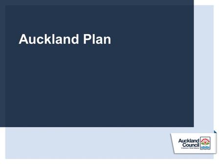 Auckland Plan. Hierarchy Strategic direction: Create a strong, inclusive and equitable society that ensures opportunity for all Aucklanders Priority: