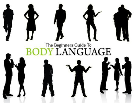 Body language is nonverbal communication that involves body movement. “Gesturing” can also be termed as body language which is absolutely non- verbal.