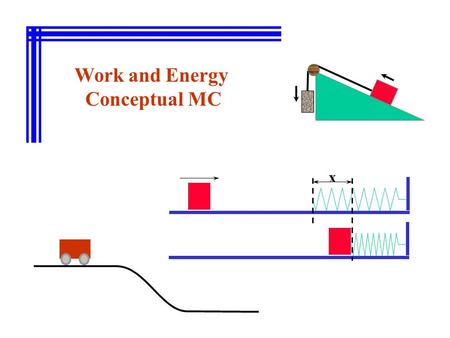 Work and Energy Conceptual MC