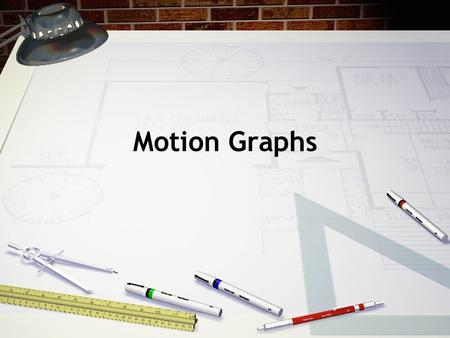 Motion Graphs. Motion & Graphs Motion graphs are an important tool used to show the relationships between position, speed, and time. It’s an easy way.