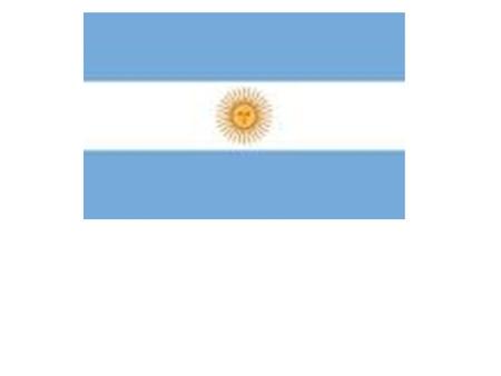 Celeste blanco celeste con sol en el medio Argentina.