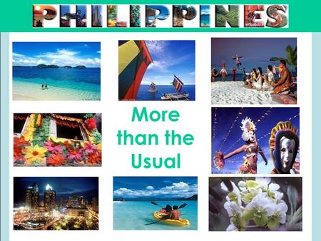 Tourist Spot In Philippines Collage